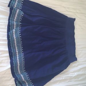 preppy old navy skirt